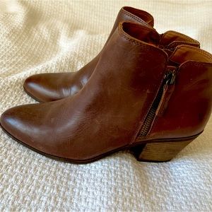 Frye brown ankle boots